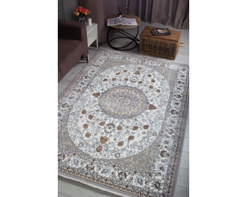 Merinos Ковер Halif F611 gray-l.blue