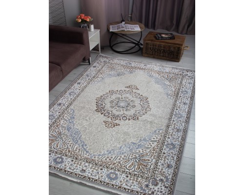 Merinos Ковер Halif F637 green-l.blue