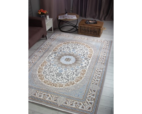 Merinos Ковер Halif F638 green-l.blue