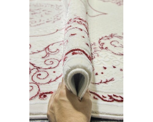 Karmen Hali Ковер Hunkar 07857A fuchsia /white Karmen Hali Ковер Hunkar 07857A fuchsia /white