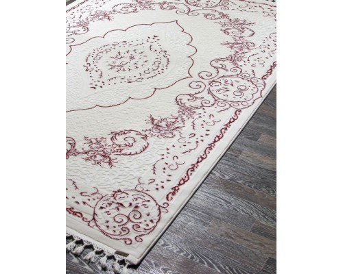 Karmen Hali Ковер Hunkar 07857A fuchsia /white Karmen Hali Ковер Hunkar 07857A fuchsia /white