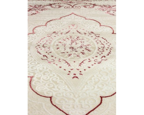 Karmen Hali Ковер Hunkar 07857A fuchsia /white Karmen Hali Ковер Hunkar 07857A fuchsia /white