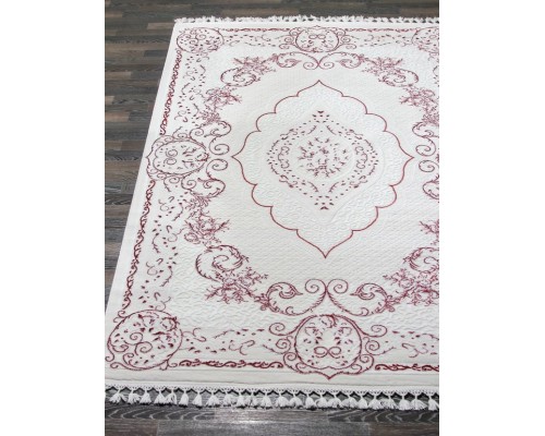 Karmen Hali Ковер Hunkar 07857A fuchsia /white Karmen Hali Ковер Hunkar 07857A fuchsia /white