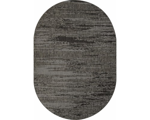 Merinos Ковер Kair S143 black-gray Овал