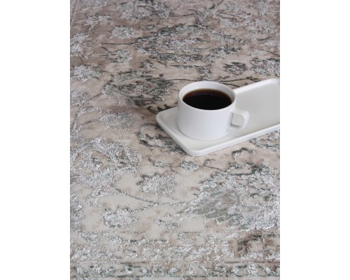 Sahan Ковер Lily 8504A s.white/p.green