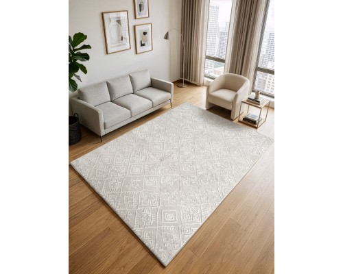 Ковер турецкий Karmen Hali Luma SN043A cream/vizon