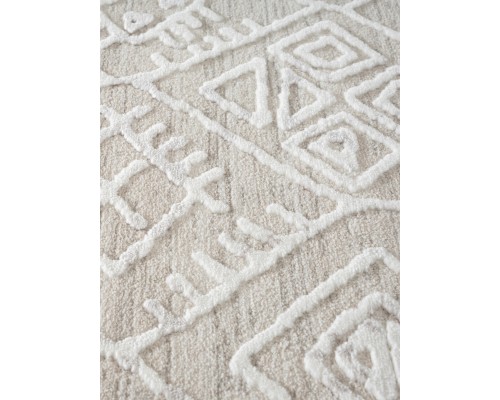 Ковер турецкий Karmen Hali Luma SN043A cream/vizon