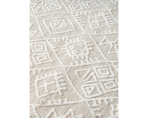 Ковер турецкий Karmen Hali Luma SN043A cream/vizon