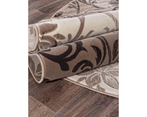 Merinos Ковер Mega Carving d268 beige Овал Merinos Ковер Mega Carving d268 beige Овал