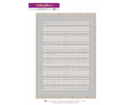 Gheytaran Ковер Modern 1200 Viscose Acrylic G423 FI 000
