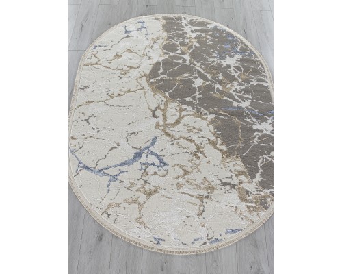 Kardelen Ковер Mosso 27231 gry/blue Овал
