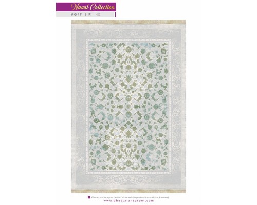 Gheytaran Ковер Naval 1200 Viscose Acrylic G411 FI 000