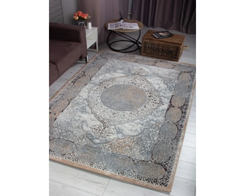Aidin Carpet Ковер Nesta 26917A bej/toz gri