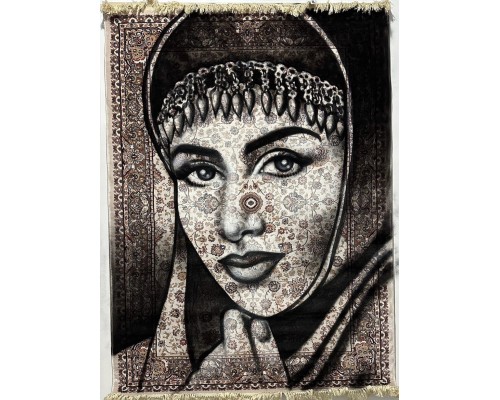 Artwork Ковер Pictures PC 48 gray-beige Портрет