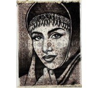 Artwork Ковер Pictures PC 48 gray-beige Портрет