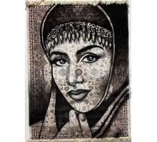 Artwork Ковер Pictures PC 48 gray-beige Портрет