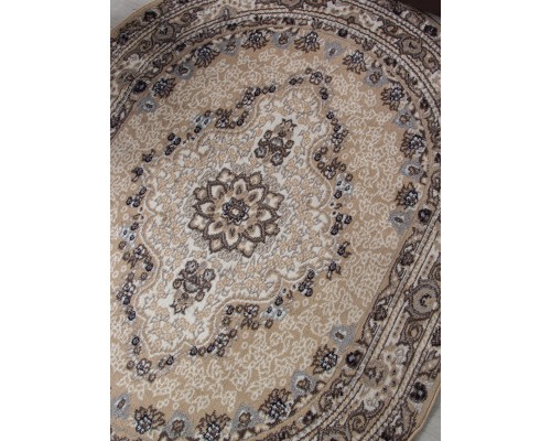 Aidin Carpet Ковер Praga 06020A beige/beige Овал