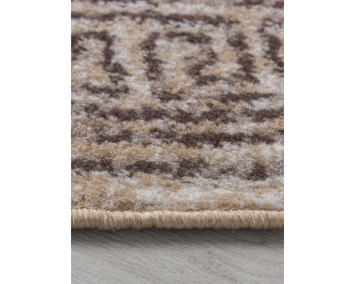 Aidin Carpet Ковер Praga 06022A toz gri/brown Овал