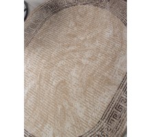 Aidin Carpet Ковер Praga 06022A toz gri/brown Овал