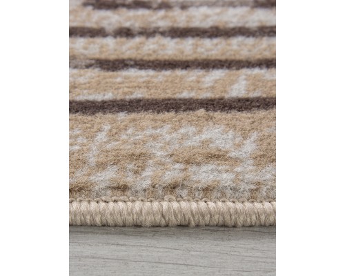 Aidin Carpet Ковер Praga 06022A toz gri/kahve