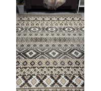 Aidin Carpet Ковер Praga 06050A brown/toz gri