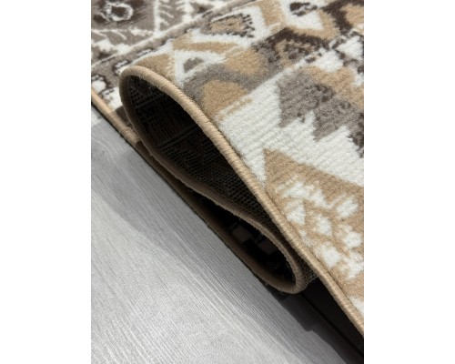 Aidin Carpet Ковер Praga 06050A brown/toz gri