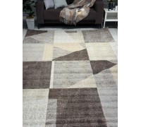 Aidin Carpet Ковер Praga 06052A brown/toz gri