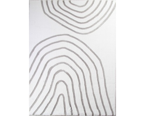 Pixel Ковер Rabbit Carving PX4002 cream/grey