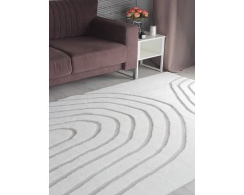 Pixel Ковер Rabbit Carving PX4002 cream/grey