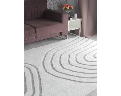 Pixel Ковер Rabbit Carving PX4002 cream/grey