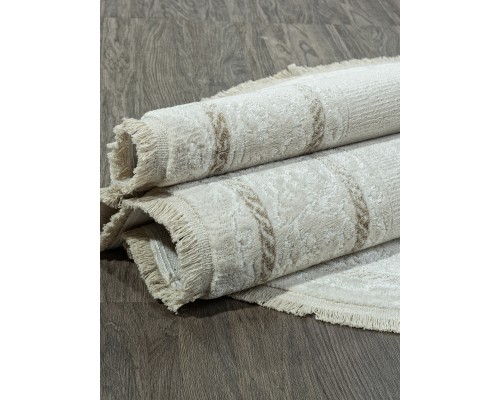 Ковер турецкий Durkar Rubi 26737Z cream/cream Овал