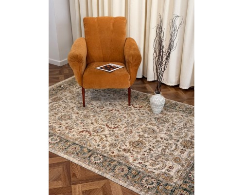 Ковер турецкий Lysandra Hali Sansa LG674B cream