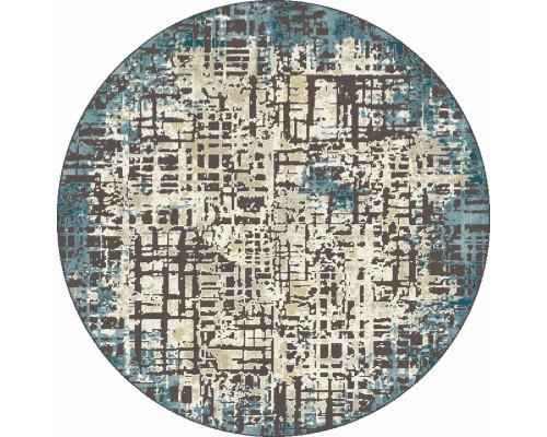Merinos Ковер Serenity D730 blue Круг