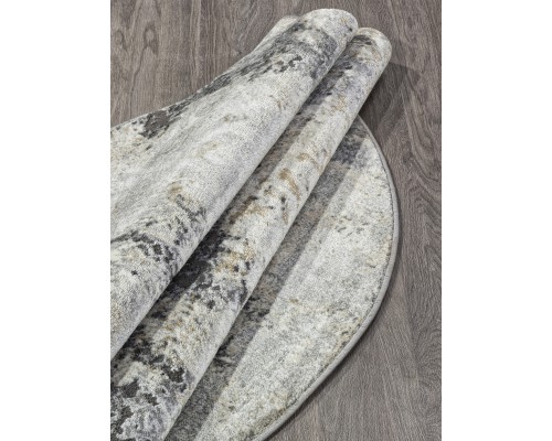 Merinos Ковер Serenity D742 beige-gray Круг