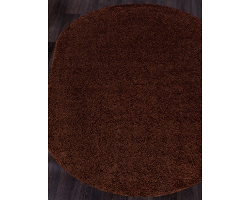 Ковер Merinos Shaggy Ultra s600 brown Овал