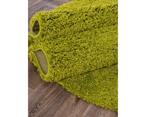 Ковер Merinos Shaggy Ultra s600 green Овал