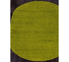 Ковер Merinos Shaggy Ultra s600 green Овал