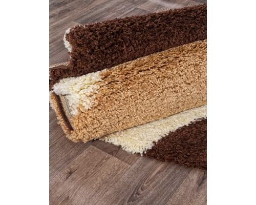 Ковер Merinos Shaggy Ultra s607 beige-brown Овал