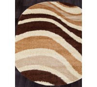 Ковер Merinos Shaggy Ultra s607 beige-brown Овал