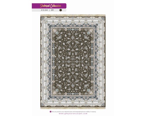 Gheytaran Ковер Shahrzad 1500 Acrylic G244 BR 000
