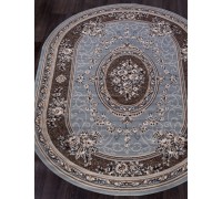 Ковер Merinos Sierra 5444 blue-brown Овал