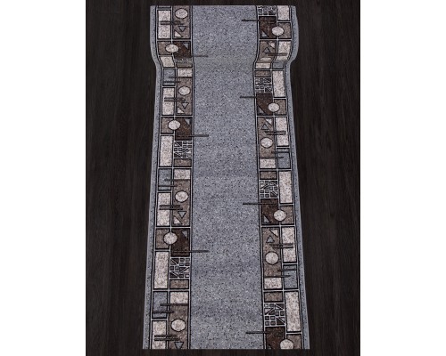 Merinos Ковровая дорожка Sierra ALBINA 3 blue-brown 2