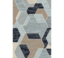 Merinos Ковер Sierra F058 blue-brown 2