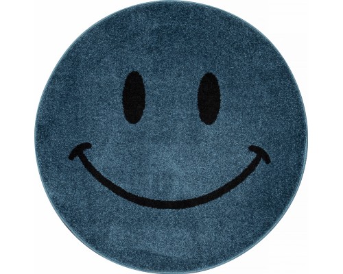 Merinos Ковер Smile 2 NC19 blue Круг