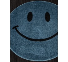 Merinos Ковер Smile 2 NC19 blue Круг