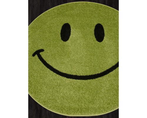 Merinos Ковер Smile 2 NC19 green Круг