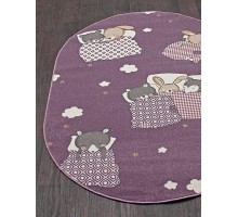 Ковер Merinos Sofit 2922 light purple Овал