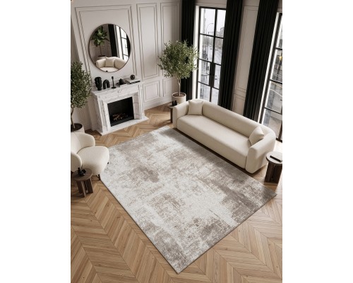 Ковер турецкий Karmen Hali Tesso GD053A cream/cream