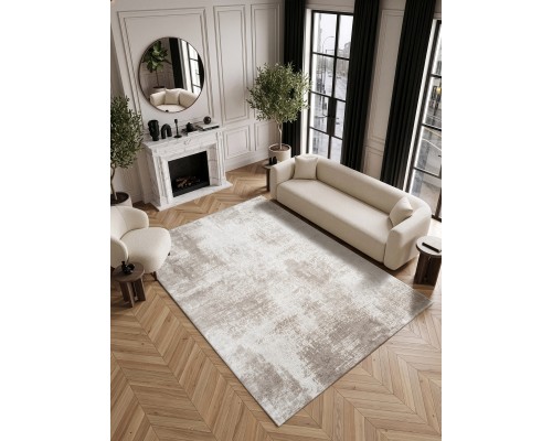 Ковер турецкий Karmen Hali Tesso GD053A cream/cream