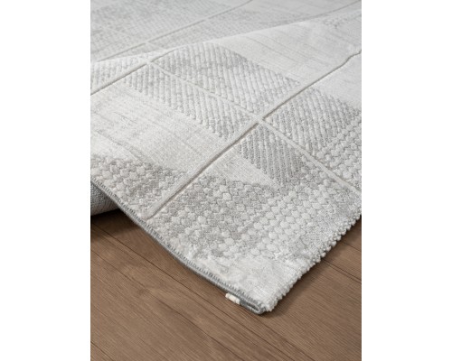 Ковер турецкий Karmen Hali Tesso GD056G cream/grey